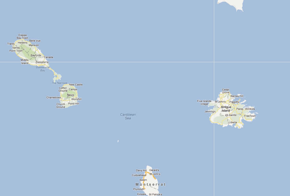 map of anguilla barbuda